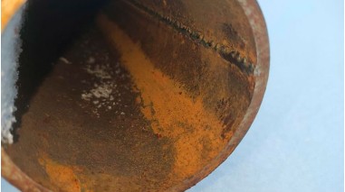 Ржавчина на трубе отопления - что делать?