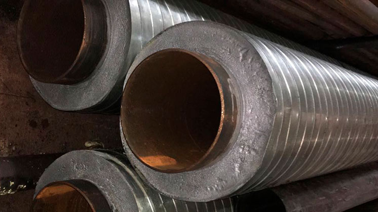 Производство труб в ППУ изоляции