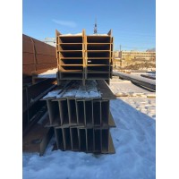 Двутавровая балка (двутавр) стальная колонная горячекатаная 355x351x13,5x21,5 мм 35К3 Ст3сп ГОСТ 57837-2017