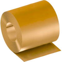 Фольга бронзовая 1x1100 мм (100 мкм) БрКМц3-1 ГОСТ 4748-2021