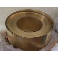 Фольга латунная 1,1x200 мм (1100 мкм) Л63 ГОСТ 2208-2007