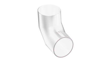 кожух оцинкованный для отвода 60° 60x0,55 мм купить в Саратове