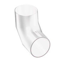 Кожух (окожушка) оцинкованный для отвода 30° 160x0,55 мм ГОСТ 30732-2020