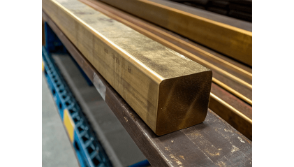 квадрат бронзовый ДКВНТ 23x23 мм БрХ1Цр купить в Саратове