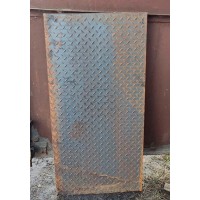 Лист стальной с чечевичным рифлением 1,2x1000x2000 мм С245 ГОСТ 8568-77