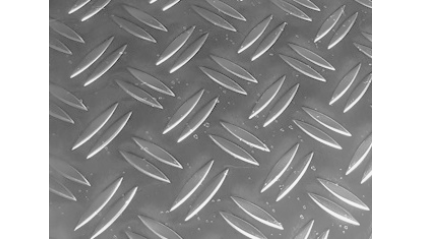 лист алюминиевый рифленый дуэт 1 мм АМг2Н2 купить в Саратове