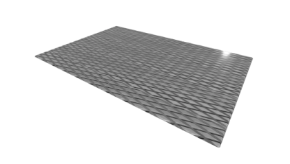 лист нержавеющий рифленый ромб 5 мм AISI 321 купить в Саратове