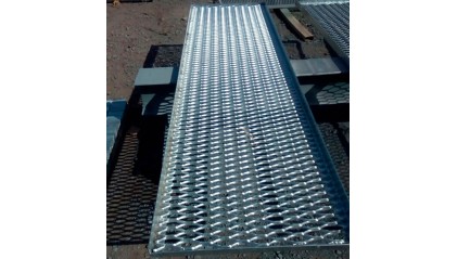 лист стальной просечно-вытяжной ПВЛ 506 5x1000x2000 мм 09Г2С купить в Саратове