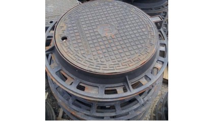 люк чугунный ГТС легкий круглый Л 850x110 мм СЧ10 купить в Саратове