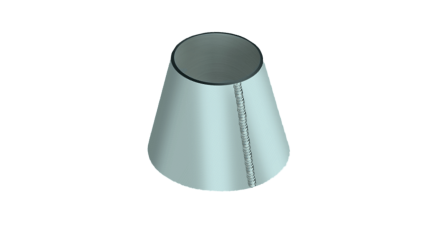 обечайку оцинкованную коническую 2020x1020x20 мм Ст3 купить в Саратове