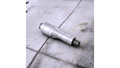 Переход в ППУ-ОЦ изоляции 108х4,5(180)-76х4(140) мм фото переход в ППУ-ОЦ изоляции 108х4,5(180)-76х4(140) мм купить в Саратове