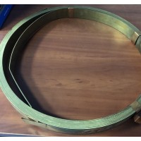 Полоса латунная 100x1 мм ЛС59-1 ГОСТ 2208-2007