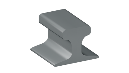 рельсы КР140 стальные крановые 12 м К76Ф купить в Саратове