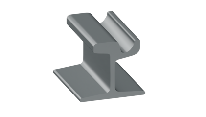 рельсы РТ62 стальные трамвайные 8 м Э76 купить в Саратове