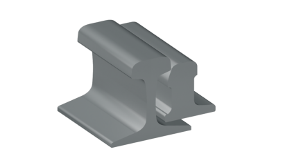 рельсы Р50 стальные рамные с остряком 9 м Э76 купить в Саратове