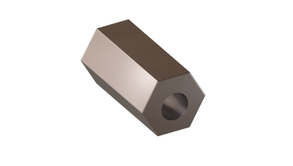 шестигранник буровой пустотелый 25x7,6 мм 55С2 купить в Саратове