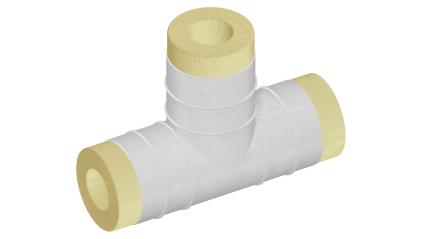 скорлупу ППУ-ОЦ для тройника 108x108 мм купить в Саратове