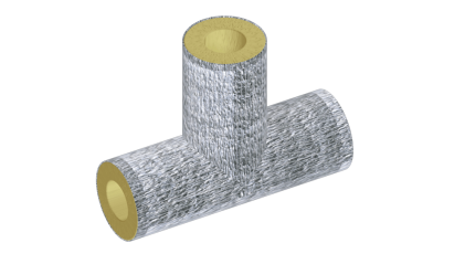 тройник теплоизоляционный минераловатный 1020x630 мм купить в Саратове