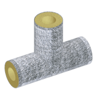 Тройник теплоизоляционный минераловатный фольгированный 1020x219 мм ГОСТ 30732-2020