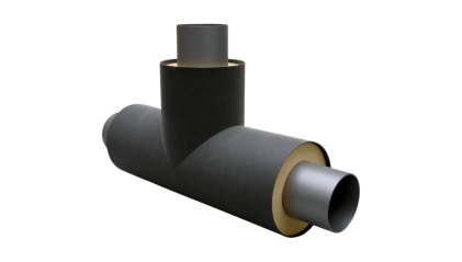 тройник в ППУ-ПЭ изоляции 45х3-32х3 мм купить в Саратове