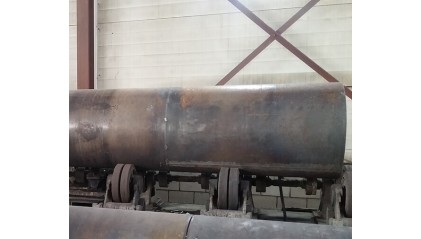 Труба из обечайки 720x10 мм Ст2сп фото трубу из обечайки 720x10 мм Ст2сп купить в Саратове