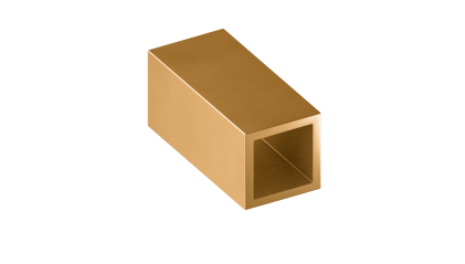 трубу латунную профильную квадратную ДКВНТ 14x14x2 мм Л68 купить в Саратове