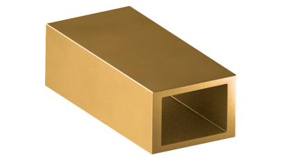 трубу латунную профильную прямоугольную ДПРНТ 72x20x2 мм Л68 купить в Саратове