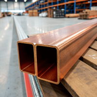 Труба медная профильная прямоугольная ДПРНМ 110x30x3,5 мм М3р ТУ 48-21-295-82