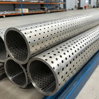 Труба нержавеющая перфорированная бесшовная 140x4 мм 12Х18Н10Т ГОСТ 9940-81