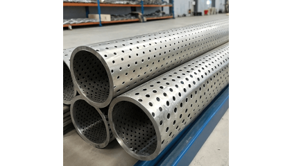 трубу нержавеющую перфорированную бесшовную 76x4 мм AISI 409 купить в Саратове