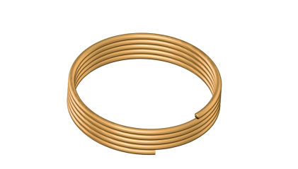 трубку латунную капиллярную ДКРНМ 2,2x0,4 мм Л68 купить в Саратове