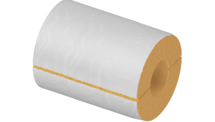 цилиндр теплоизоляционный минераловатный 64x30x500 мм Г1 Ц 100 купить в Саратове