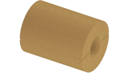 цилиндр теплоизоляционный базальтовый 102x60x500 мм Г1 Ц 100 купить в Саратове