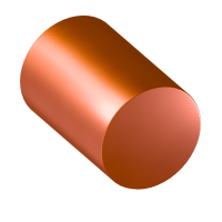 Круг медный фото