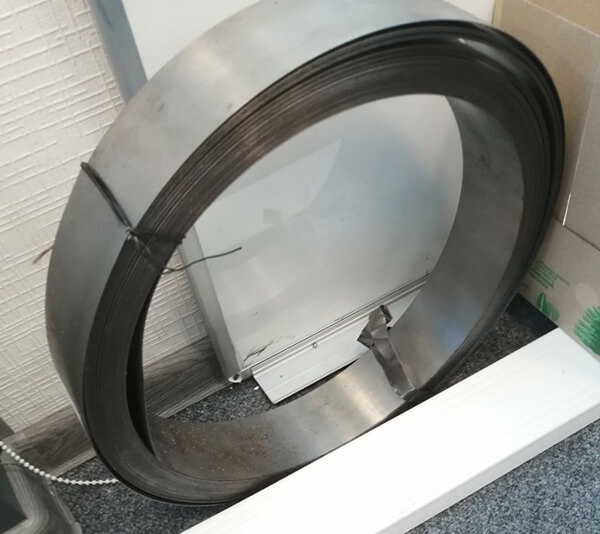 Лента стальная плющеная нагартованная 5x1 мм Ст10 ГОСТ 10234-77 фото