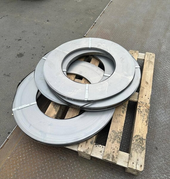 Лента стальная упаковочная мягкая 20x0,7 мм 08пс ГОСТ 3560-73 фото